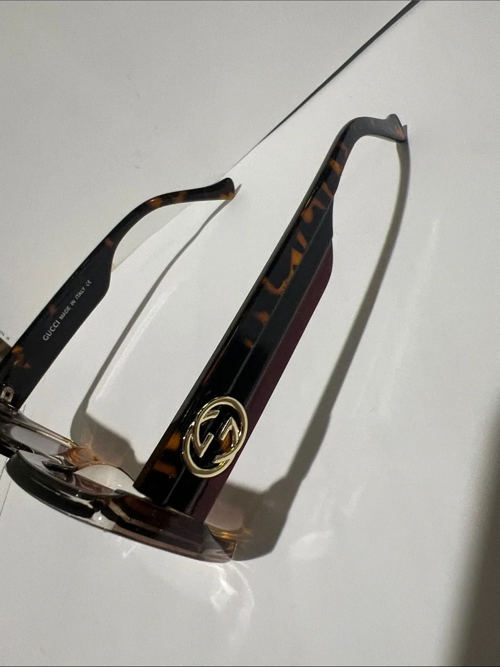 Brand New Gucci Brown  Hexagonal Women’s Sunglasses, comes with dust bag only